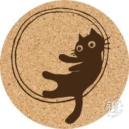 【軟木杯墊】活動贈品 (寵物∣貓 CAT) 開店禮物 客製化贈品 小禮品 杯墊 婚禮小物 客製化贈品 生日禮物 記念品-規格圖6