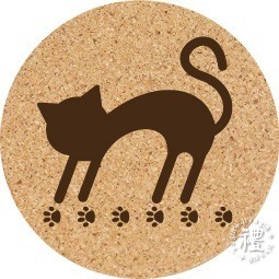 【軟木杯墊】活動贈品 (寵物∣貓 CAT) 開店禮物 客製化贈品 小禮品 杯墊 婚禮小物 客製化贈品 生日禮物 記念品-規格圖6