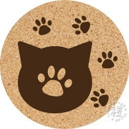 【軟木杯墊】活動贈品 (寵物∣貓 CAT) 開店禮物 客製化贈品 小禮品 杯墊 婚禮小物 客製化贈品 生日禮物 記念品-規格圖6