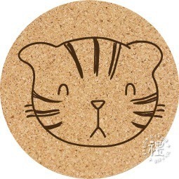 【軟木杯墊】活動贈品 (寵物∣貓 CAT) 開店禮物 客製化贈品 小禮品 杯墊 婚禮小物 客製化贈品 生日禮物 記念品-規格圖6
