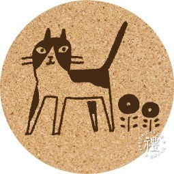 【軟木杯墊】活動贈品 (寵物∣貓 CAT) 開店禮物 客製化贈品 小禮品 杯墊 婚禮小物 客製化贈品 生日禮物 記念品-規格圖6
