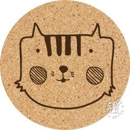 【軟木杯墊】活動贈品 (寵物∣貓 CAT) 開店禮物 客製化贈品 小禮品 杯墊 婚禮小物 客製化贈品 生日禮物 記念品-規格圖6