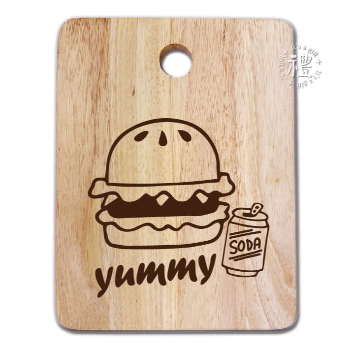 【外帶小砧板】 原木小砧板 露營餐具 烤肉用品 新居禮物 喬遷禮 結婚禮物 原創 禮品 禮物 麵包木盤 早午餐餐盤-規格圖6