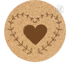 【文創杯墊】婚禮小禮品 杯墊 (婚禮∣Wedding) 客製化禮品 軟木杯墊 小禮物 活動贈品 客製化贈品 訂製禮品-規格圖6