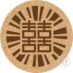 【文創杯墊】婚禮小禮品 杯墊 (婚禮∣Wedding) 客製化禮品 軟木杯墊 小禮物 活動贈品 客製化贈品 訂製禮品-規格圖6