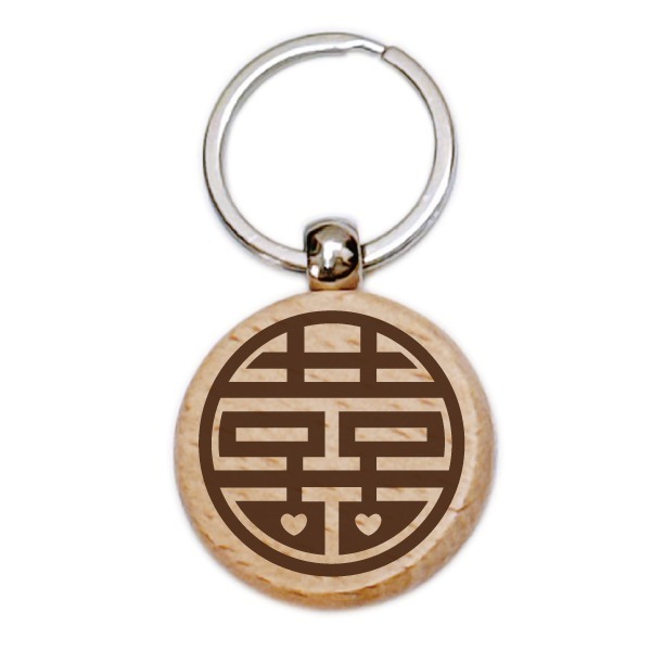 【原木鑰匙圈】婚禮小禮品 文創鑰匙圈 (婚禮∣愛情∣情人節)  客製化禮品 小禮物 活動贈品 開店禮品客製化贈品-規格圖6