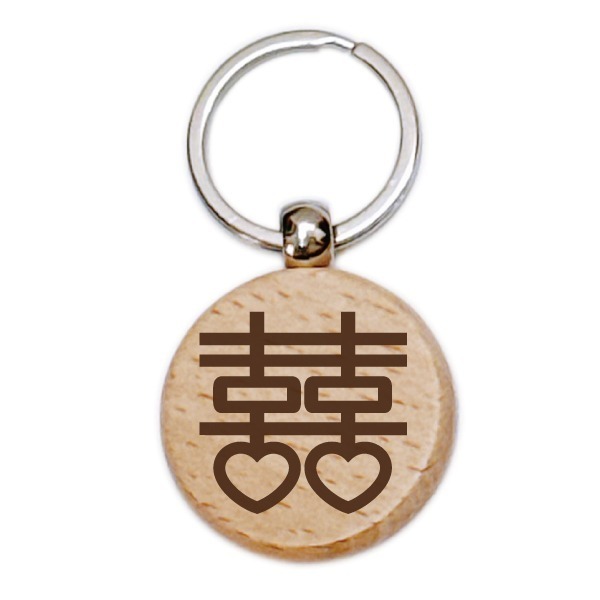 【原木鑰匙圈】婚禮小禮品 文創鑰匙圈 (婚禮∣愛情∣情人節)  客製化禮品 小禮物 活動贈品 開店禮品客製化贈品-規格圖6
