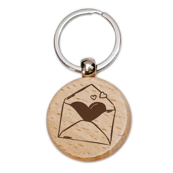 【原木鑰匙圈】婚禮小禮品 文創鑰匙圈 (婚禮∣愛情∣情人節)  客製化禮品 小禮物 活動贈品 開店禮品客製化贈品-規格圖6