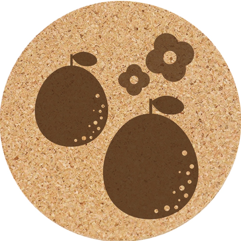 餐墊 杯墊 軟木塞杯墊 (中秋節/兔子) 客製化 小禮品 生日禮物 訂製禮品 個性杯墊 小禮物 禮品 結婚禮品-細節圖2