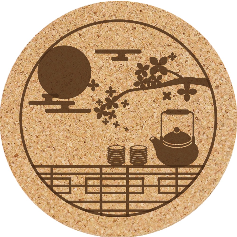 餐墊 杯墊 軟木塞杯墊 (中秋節/兔子) 客製化 小禮品 生日禮物 訂製禮品 個性杯墊 小禮物 禮品 結婚禮品-規格圖5