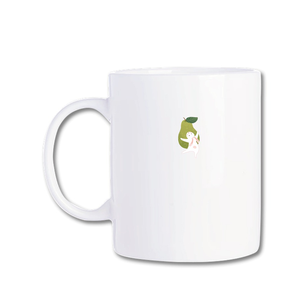 馬克杯 330ml 【中秋系列 抱柚奔月】 (送杯墊)-細節圖3