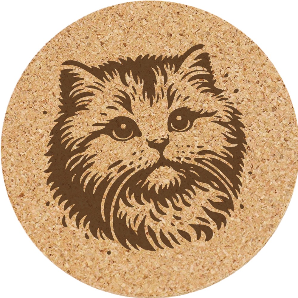 【軟木杯墊】活動贈品 (寵物∣貓 CAT) 開店禮物 客製化贈品 小禮品 杯墊 婚禮小物 客製化贈品 生日禮物 記念品-規格圖5