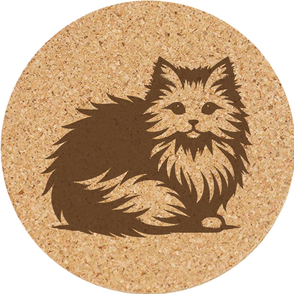 【軟木杯墊】活動贈品 (寵物∣貓 CAT) 開店禮物 客製化贈品 小禮品 杯墊 婚禮小物 客製化贈品 生日禮物 記念品-規格圖5