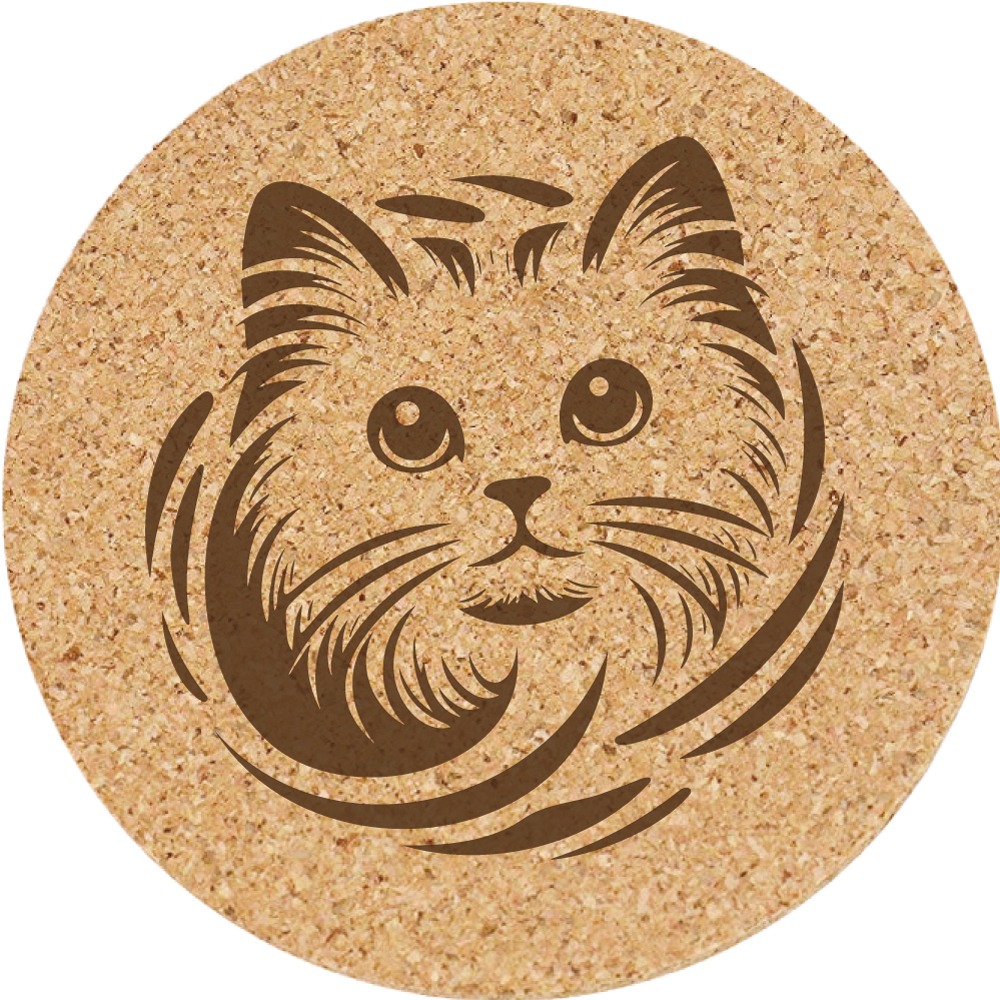 【軟木杯墊】活動贈品 (寵物∣貓 CAT) 開店禮物 客製化贈品 小禮品 杯墊 婚禮小物 客製化贈品 生日禮物 記念品-規格圖5