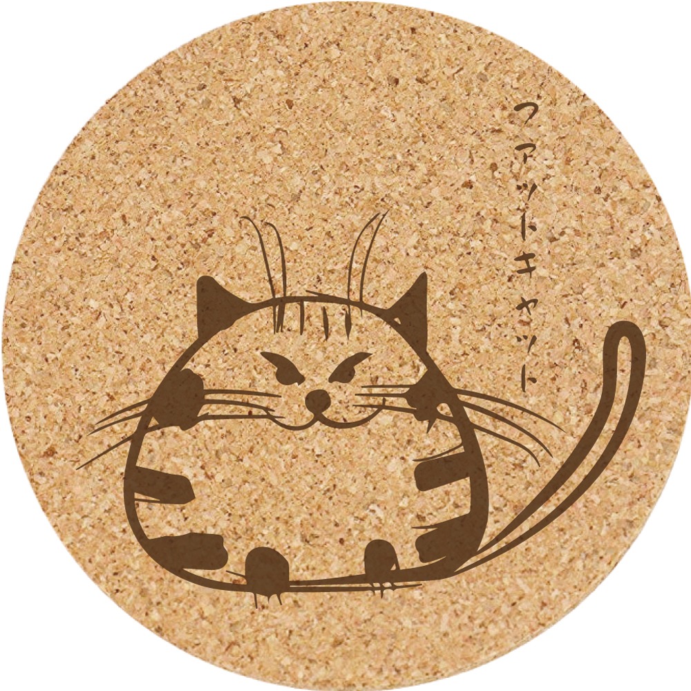 【軟木杯墊】活動贈品 (寵物∣貓 CAT) 開店禮物 客製化贈品 小禮品 杯墊 婚禮小物 客製化贈品 生日禮物 記念品-規格圖5