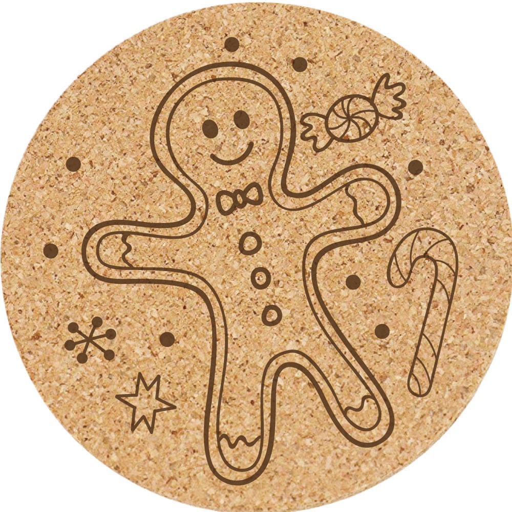 交換禮物【聖誕節】軟木杯墊 聖誕禮物 杯墊 客製化禮品 店來店禮 小禮物 活動贈品 生日禮物-細節圖4