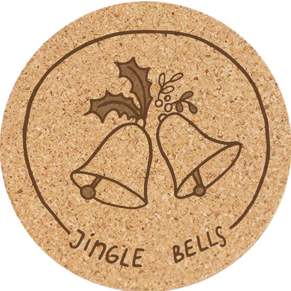 聖誕軟木杯墊 D04