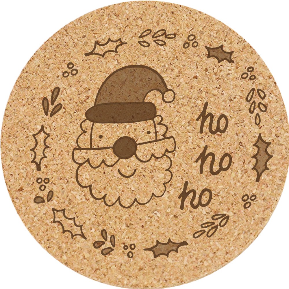 聖誕軟木杯墊 D05