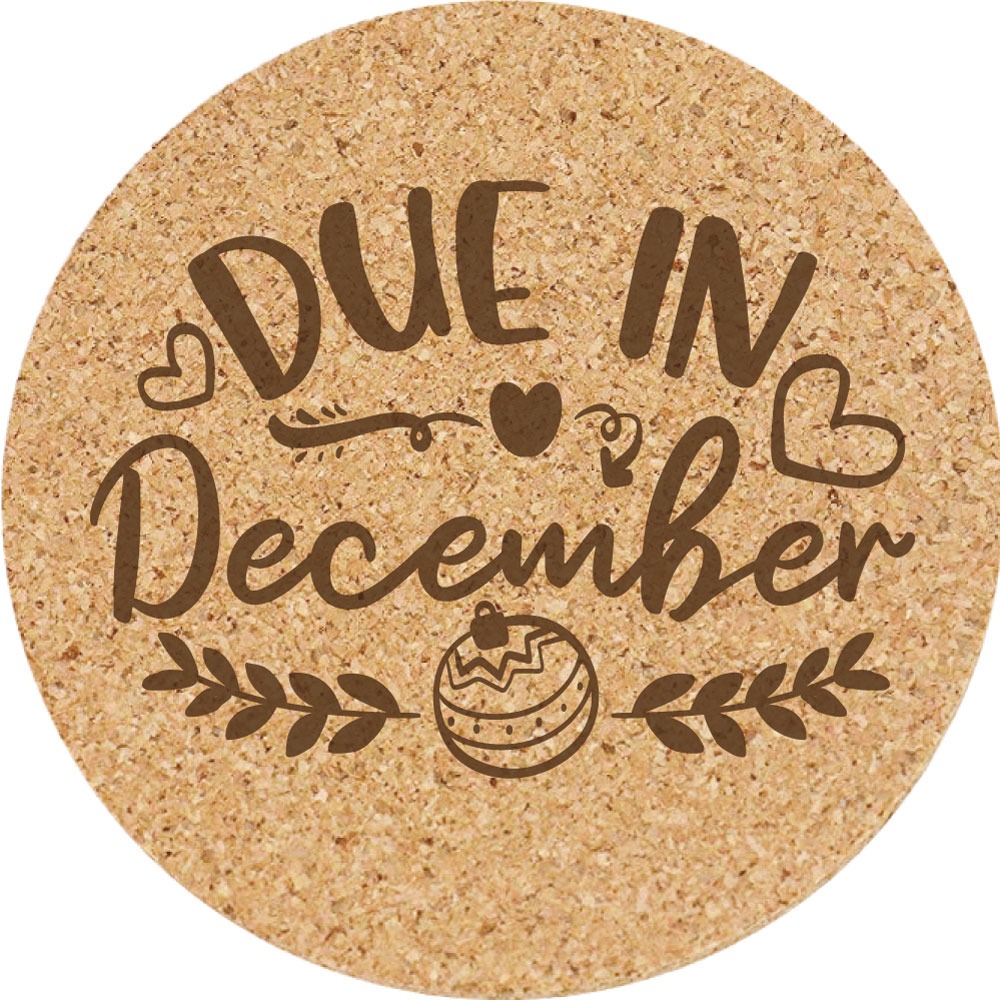 交換禮物【聖誕節】軟木杯墊 聖誕禮物 杯墊 客製化禮品 店來店禮 小禮物 活動贈品 生日禮物-規格圖5