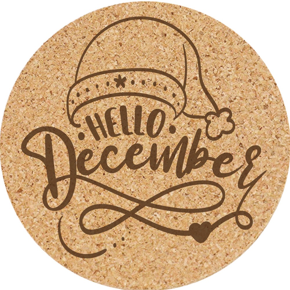 交換禮物【聖誕節】軟木杯墊 聖誕禮物 杯墊 客製化禮品 店來店禮 小禮物 活動贈品 生日禮物-規格圖5