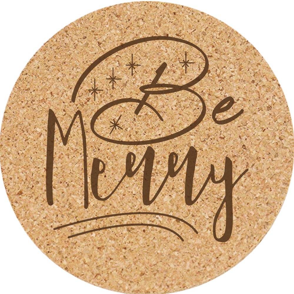 聖誕軟木杯墊 33