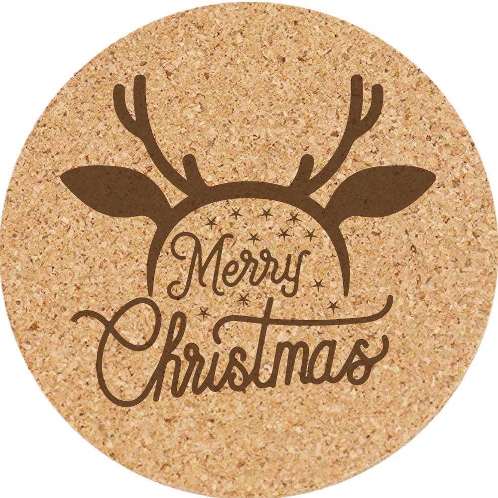 交換禮物【聖誕節】軟木杯墊 聖誕禮物 杯墊 客製化禮品 店來店禮 小禮物 活動贈品 生日禮物-規格圖5