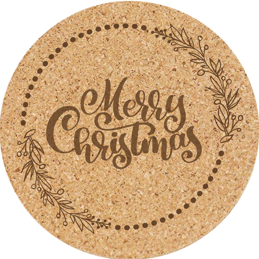 交換禮物【聖誕節】軟木杯墊 聖誕禮物 杯墊 客製化禮品 店來店禮 小禮物 活動贈品 生日禮物-規格圖5