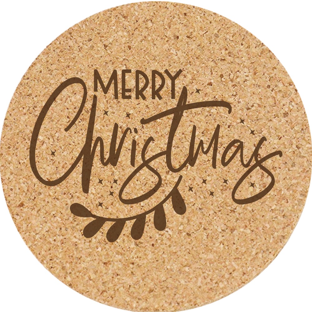 交換禮物【聖誕節】軟木杯墊 聖誕禮物 杯墊 客製化禮品 店來店禮 小禮物 活動贈品 生日禮物-規格圖5