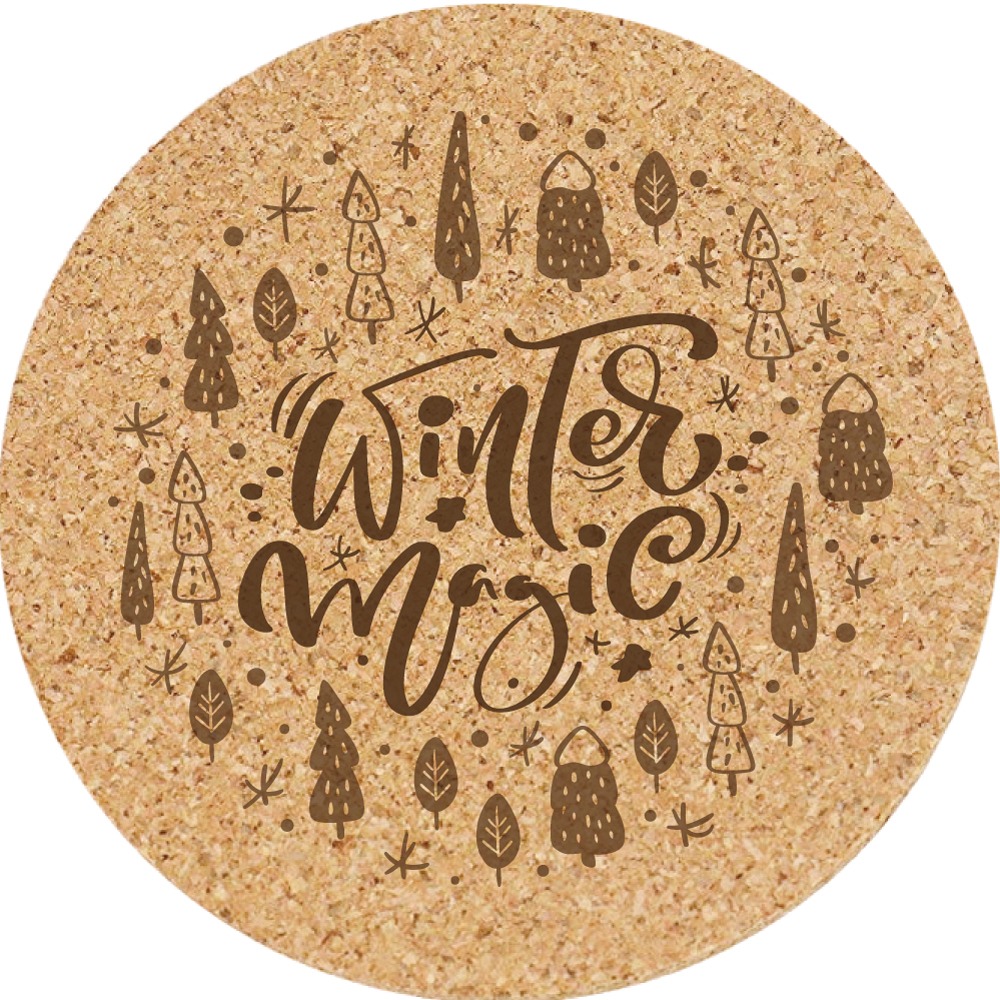 交換禮物【聖誕節】軟木杯墊 聖誕禮物 杯墊 客製化禮品 店來店禮 小禮物 活動贈品 生日禮物-規格圖5