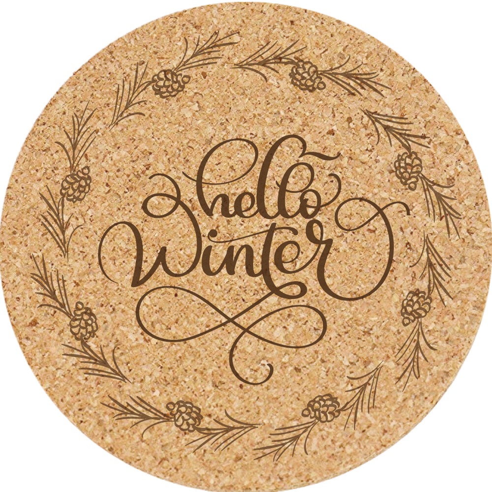 聖誕軟木杯墊 40