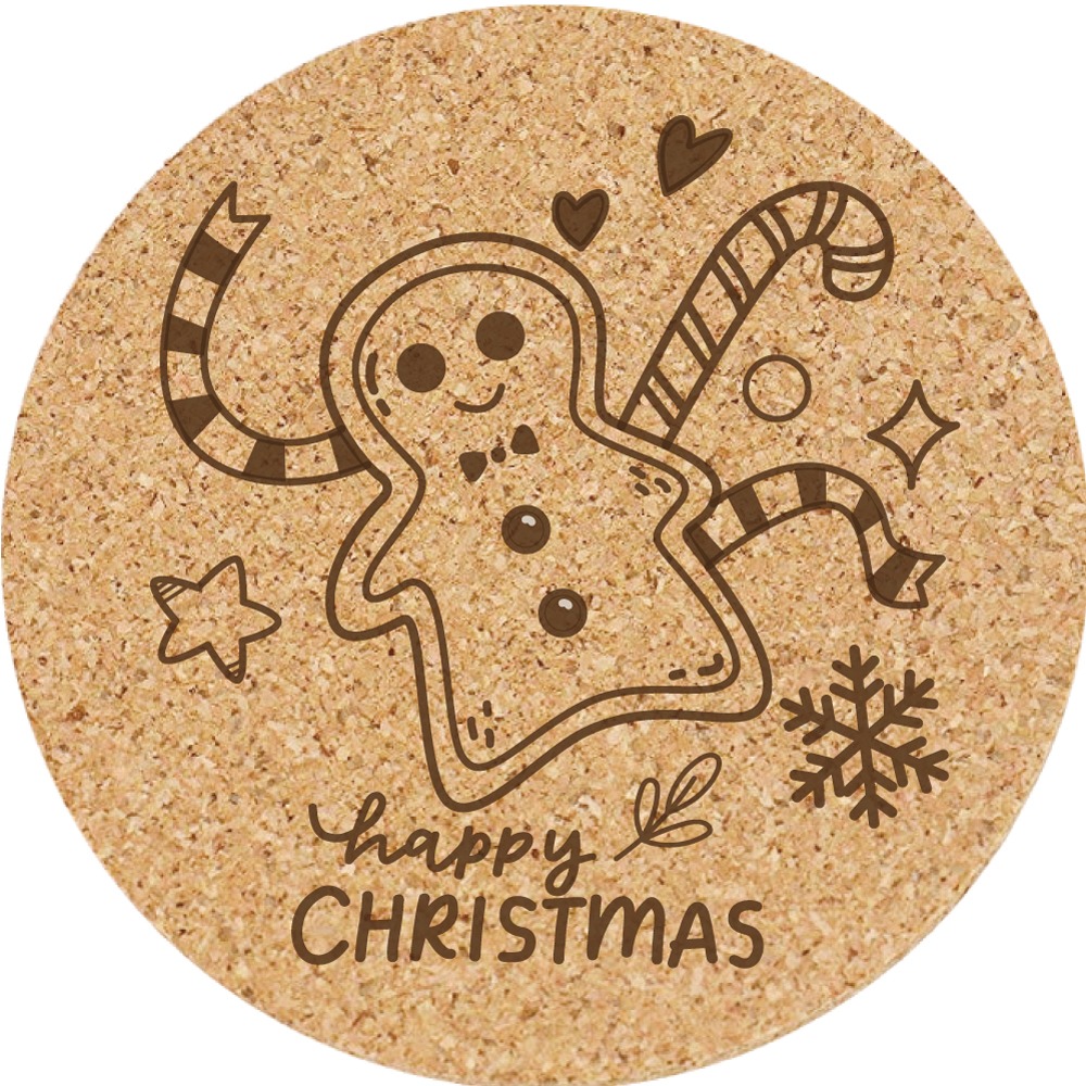 交換禮物【聖誕節】軟木杯墊 聖誕禮物 杯墊 客製化禮品 店來店禮 小禮物 活動贈品 生日禮物-規格圖5