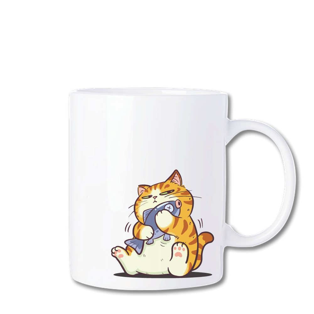 馬克杯【貓主子07】貓奴必收 超萌貓咪馬克杯！330ml (送杯墊)-細節圖2