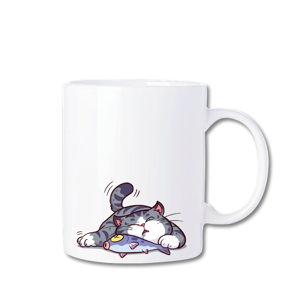 馬克杯【貓主子10】貓奴必收 超萌貓咪馬克杯！330ml (送杯墊)-細節圖2