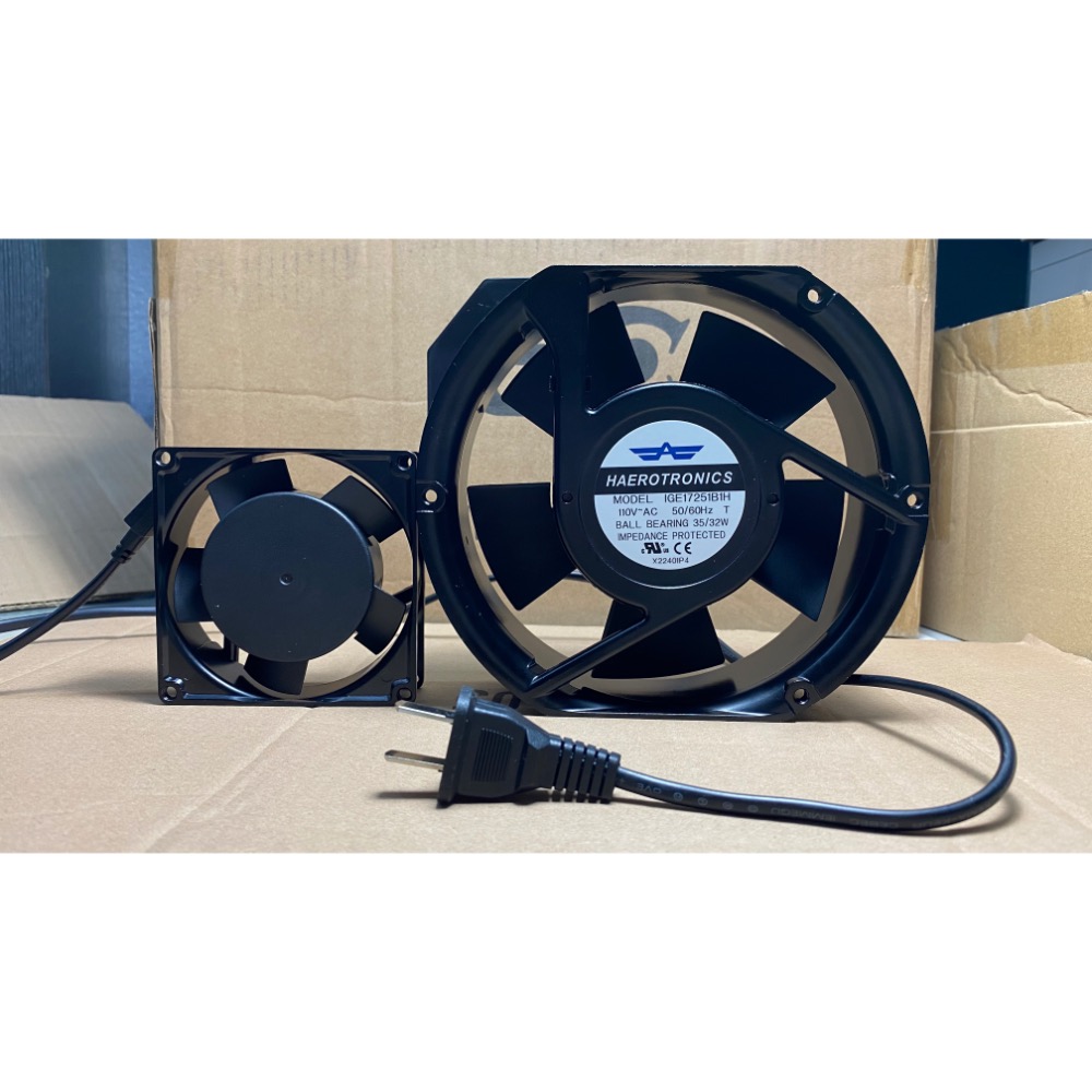 【台灣製工廠價】AC17公分六吋風扇 鋁框交流風扇 AC排風扇 17公分 散熱風扇 超強力抽風機 抽風扇排-細節圖2