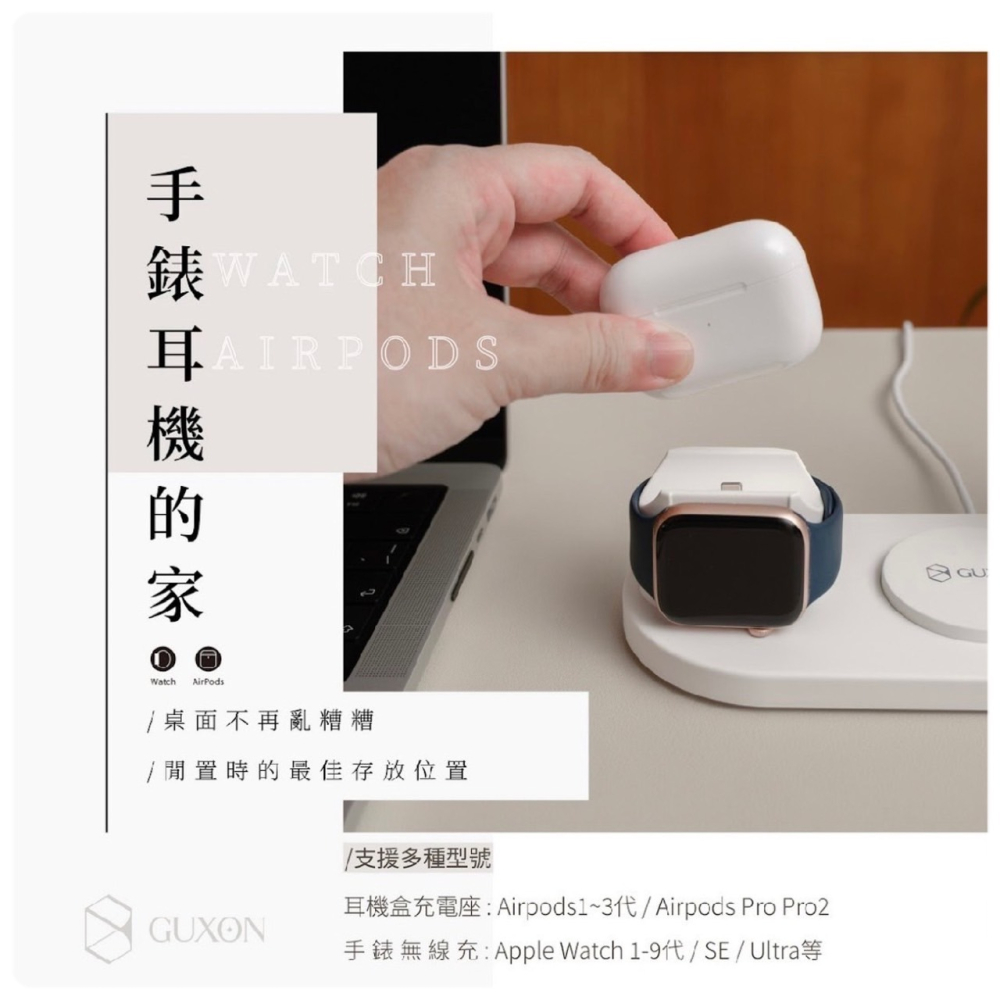 GUXON古尚 六合一無線充電盤-細節圖6