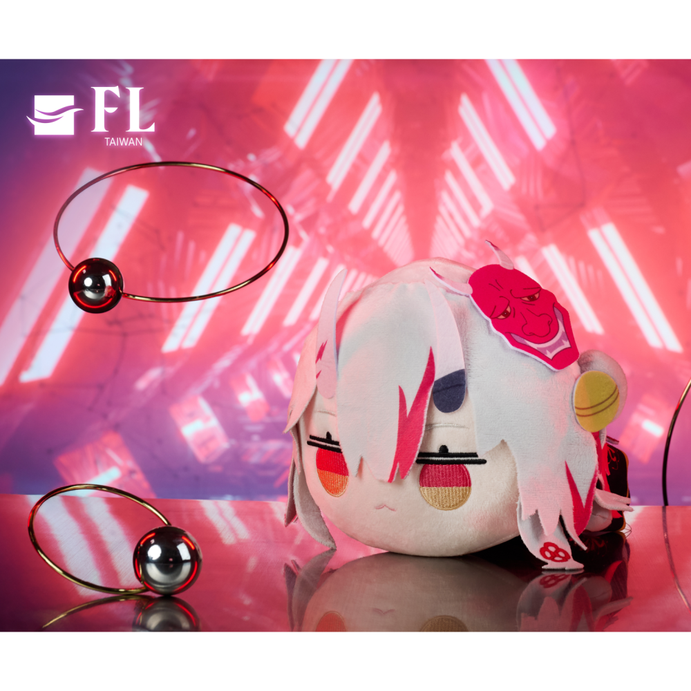 百鬼綾目-絨毛趴姿娃娃-細節圖3