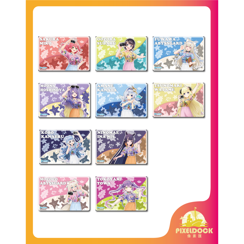 [多款] Hololive! 軟式珪藻土地墊-細節圖2