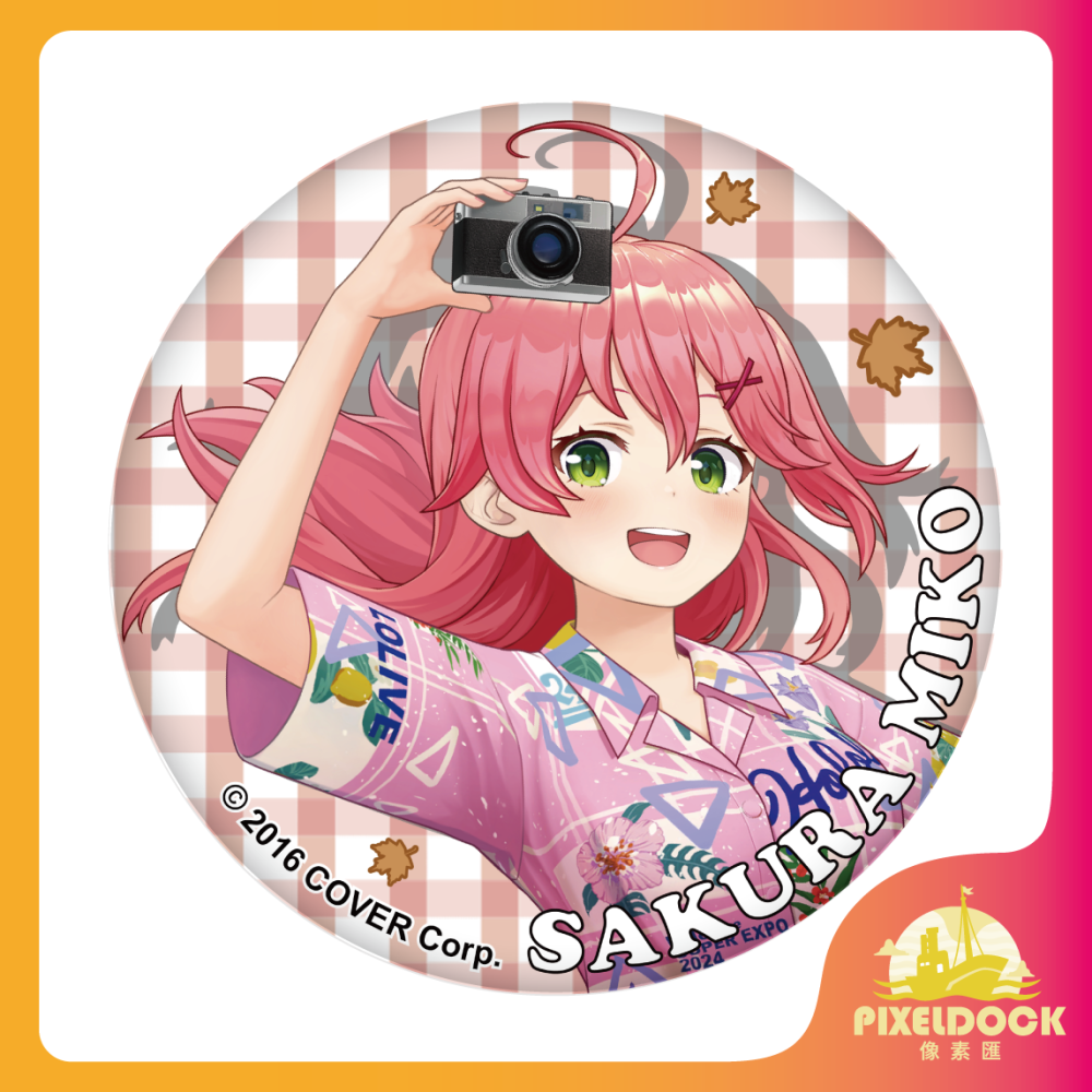 Hololive 圓形徽章｜正版動漫周邊 收藏徽章 限量款-細節圖2