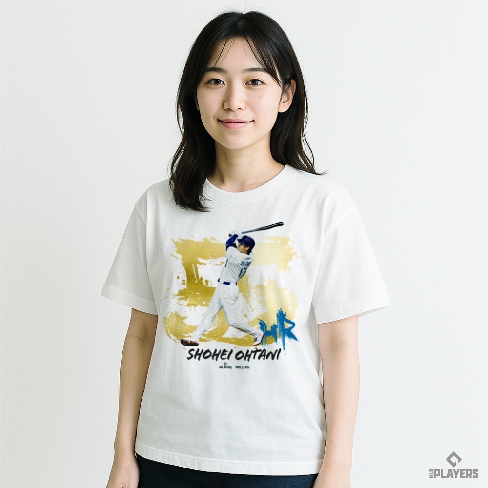 <限量>預購 大谷翔平55轟紀念T恤 （兩色）預計2025/12/31陸續出貨-細節圖6