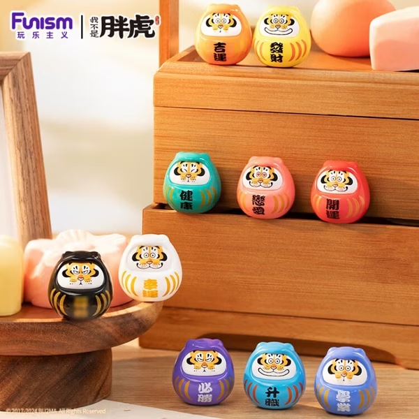 FUNISM 我不是胖虎 祈願達摩系列小萌粒 單抽/中盒8入未拆 (特價)-細節圖4