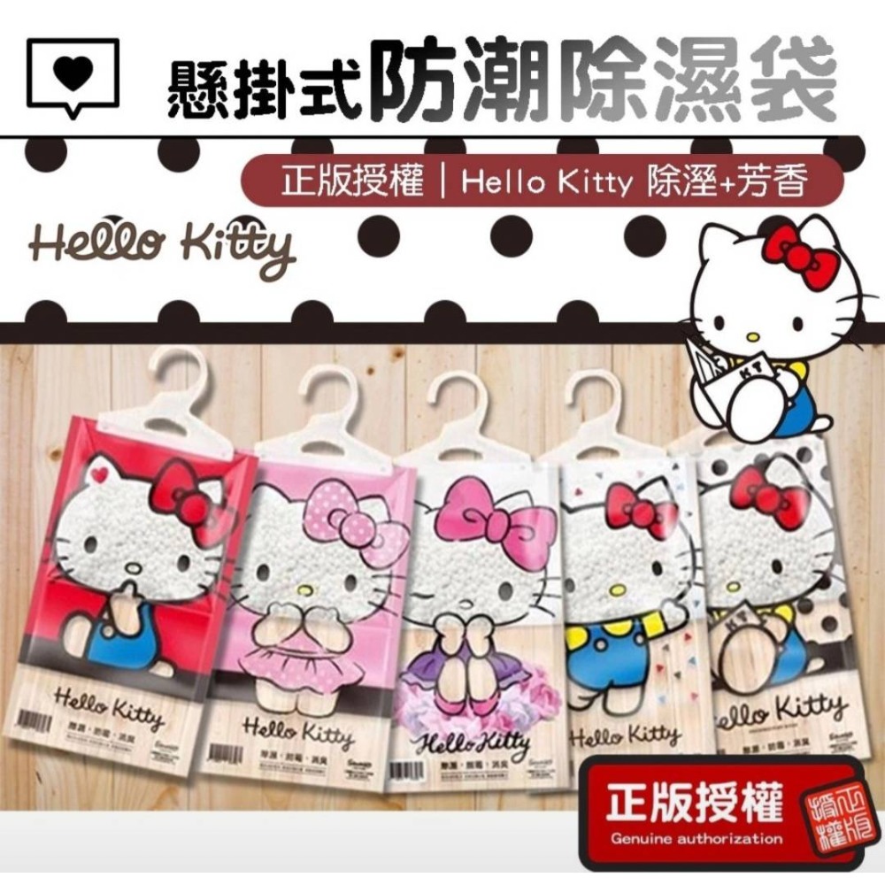 Hello Kitty 懸掛式除濕袋160g 隨機出貨 四款 現貨-細節圖2