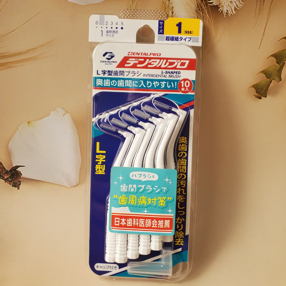 日本JACKS 齒間刷15入-1號SSS  L型護牙牙間刷超極細10入1號sss 現貨-規格圖3