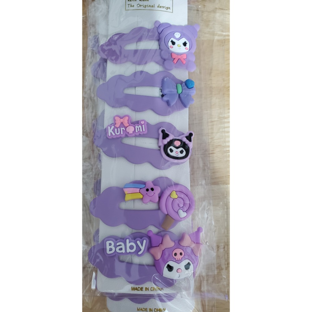 兒童髮夹女童庫洛米 美樂蒂 髮卡髮飾 可愛夹子流海碎髮夹-規格圖6