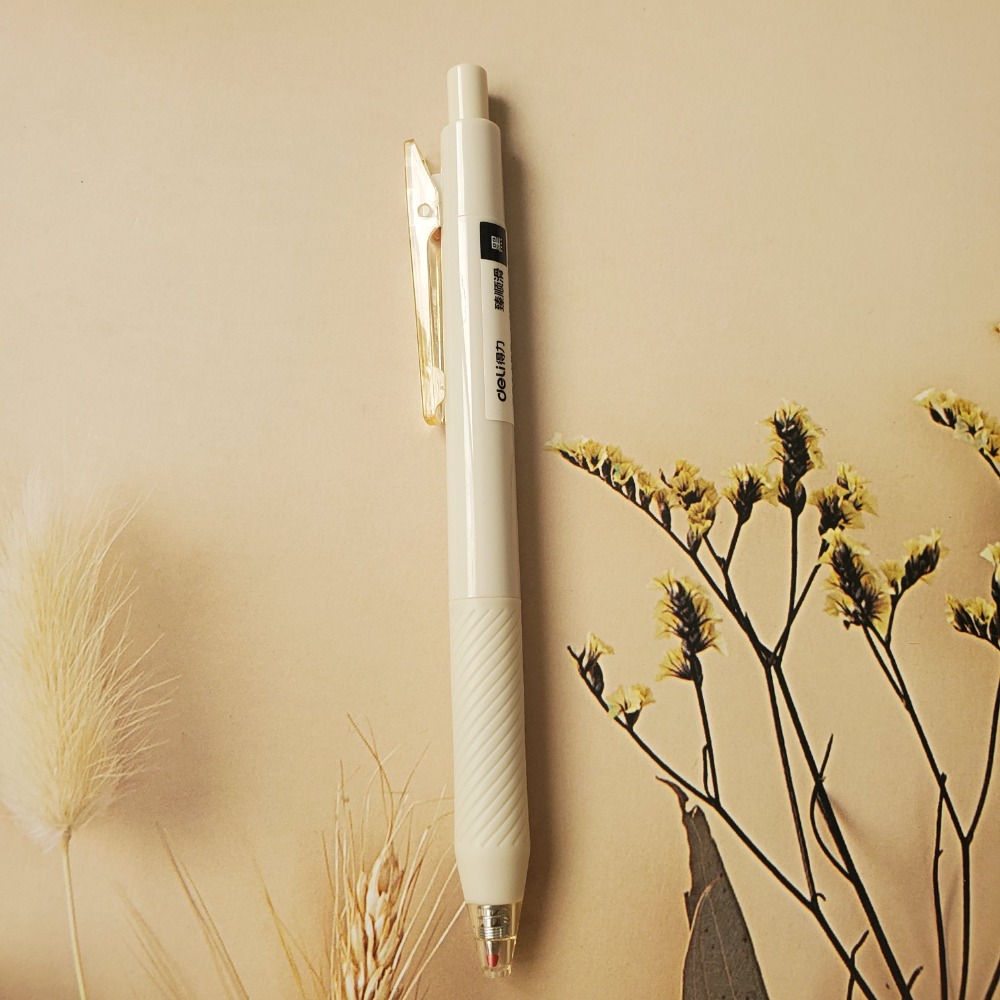 Deli得力 NUSIGN臻順滑中性筆 黑色0.5mm NS568 顏色隨機 中性原子筆 現貨-細節圖3