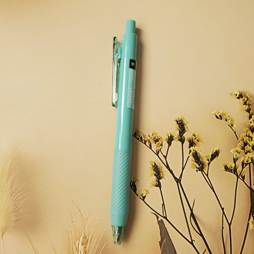 Deli得力 NUSIGN臻順滑中性筆 黑色0.5mm NS568 顏色隨機 中性原子筆 現貨-細節圖4