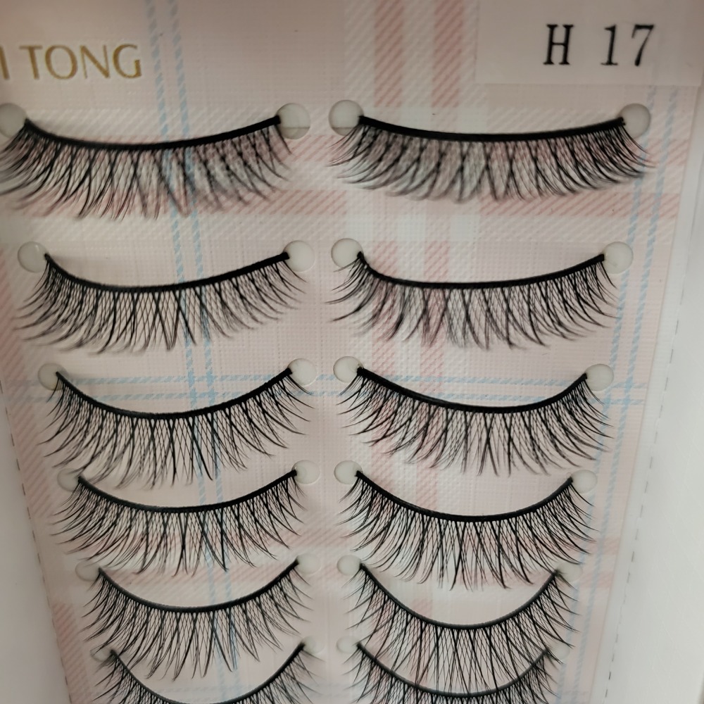YI TONG EYELASH 伊瞳造型睫毛 人造纖維 10對裝 現貨-規格圖3