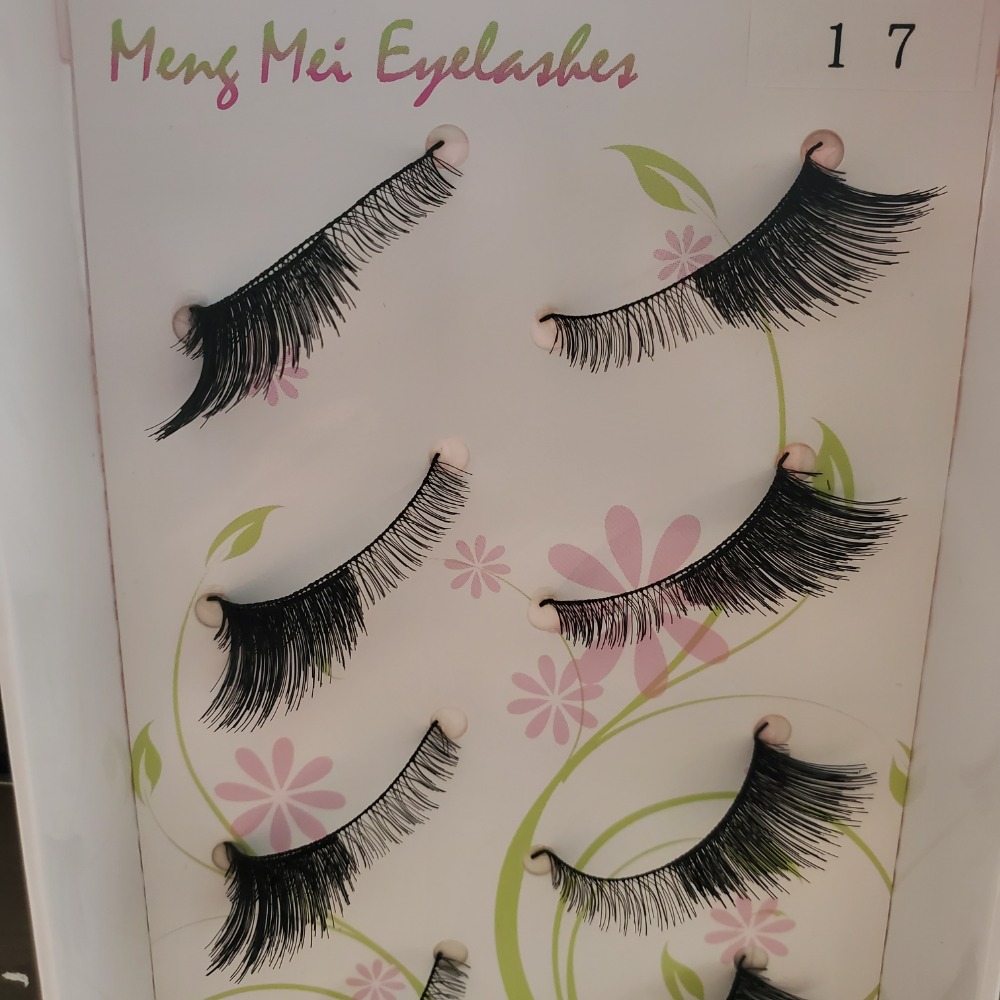 萌媚假睫毛 人造纖維 5對裝  現貨-規格圖5