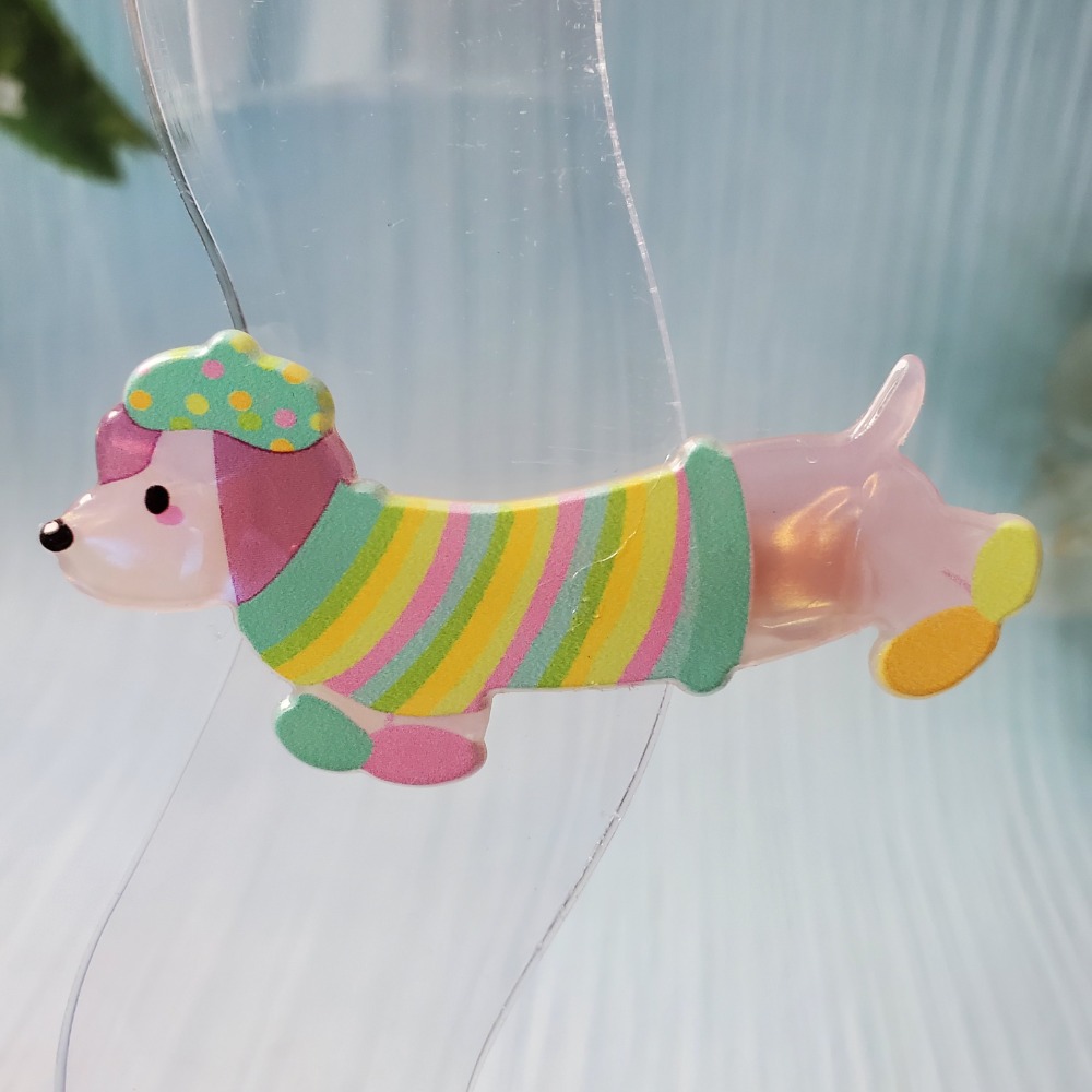 狗狗系列造型髮夾｜多款可選｜彩色童趣風｜可愛收藏款 現貨-細節圖4