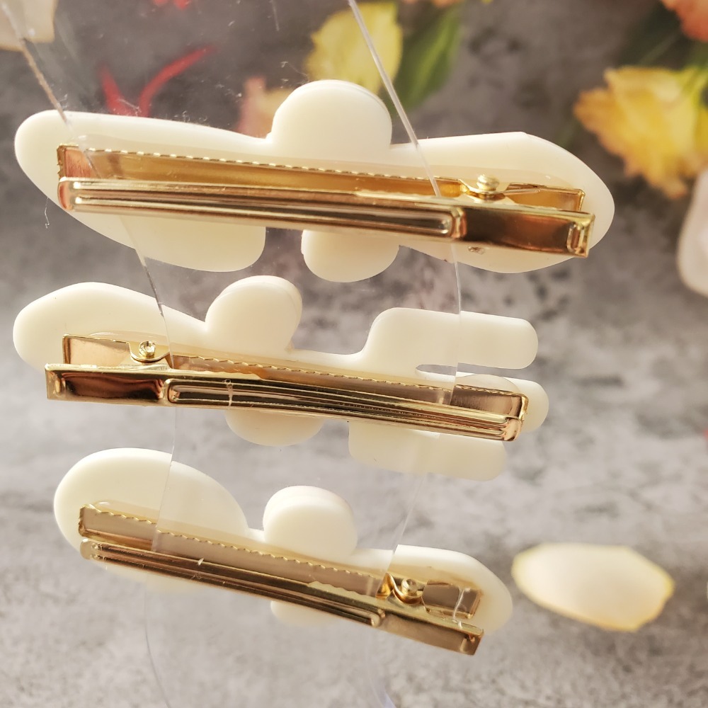 可愛刀叉造型髮夾｜粉嫩蝴蝶結｜不咬髮瀏海夾｜日系甜美款 現貨-細節圖4