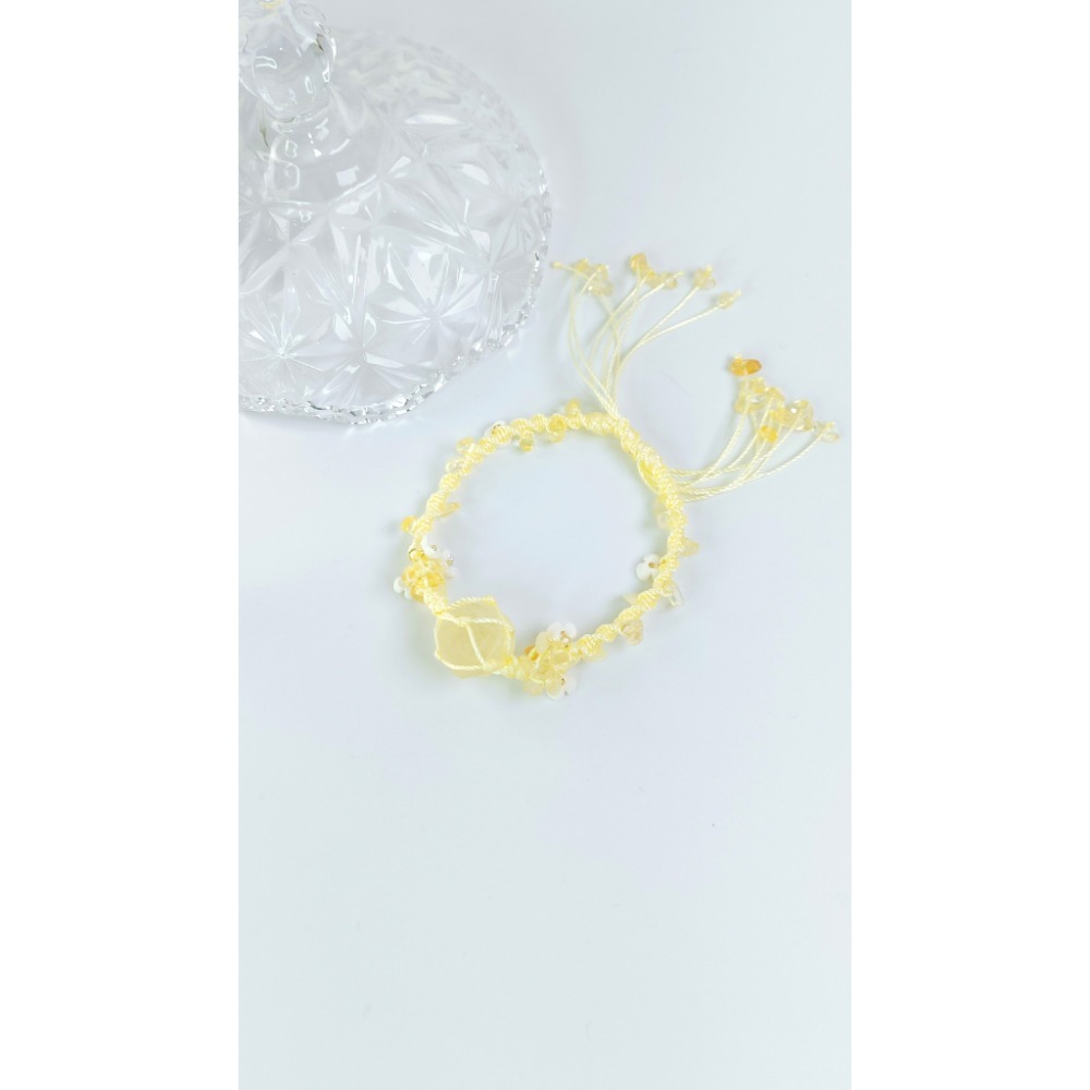 「晨曦之耀」黃水晶（黃色 × 黃水晶）